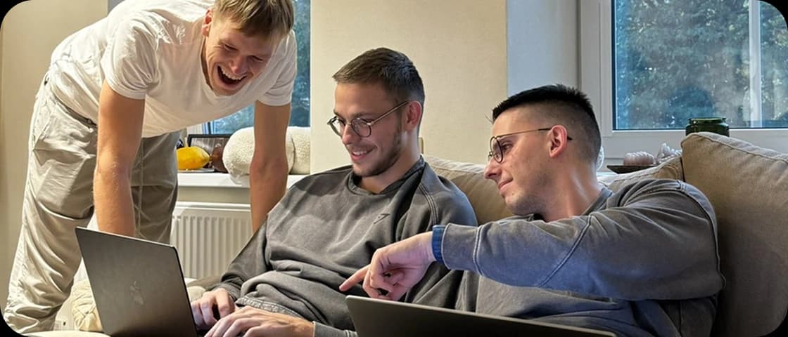 Team working together
